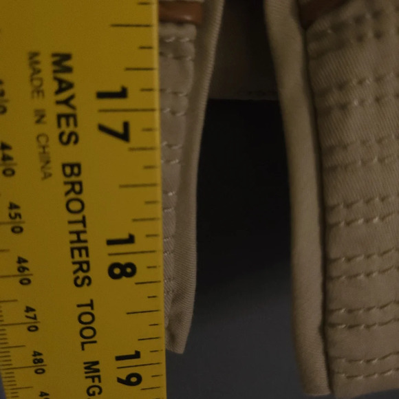 White House Black Market Cropped Jacket Tan‎ Size 10 Full Zip Military Steampunk - Picture 5 of 6